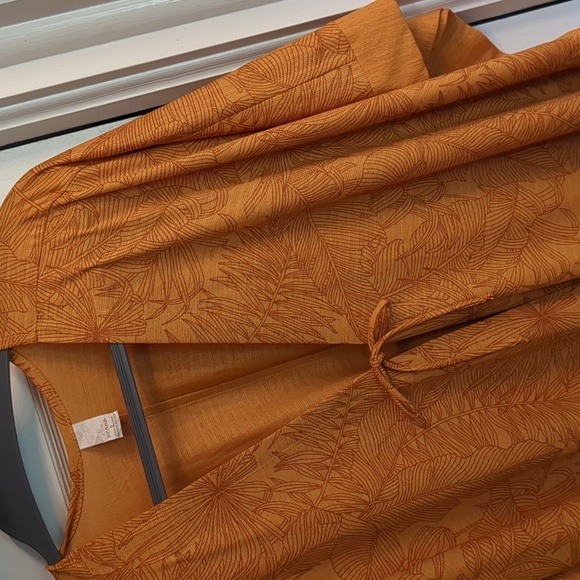 Prana gran paradiso kimono Golden Fronds NWOT - Picture 4 of 12